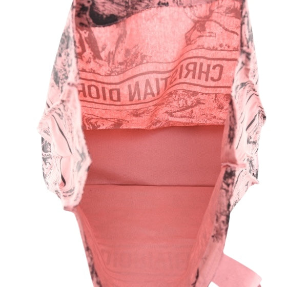 Dior Beauty Pink Canvas Dioriviera Tote Bag