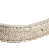 Louis Vuitton White Leather Monogram Moon Empreinte Pochette