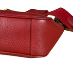 Prada Re-Edition Saffiano Leather Shoulder Bag Red