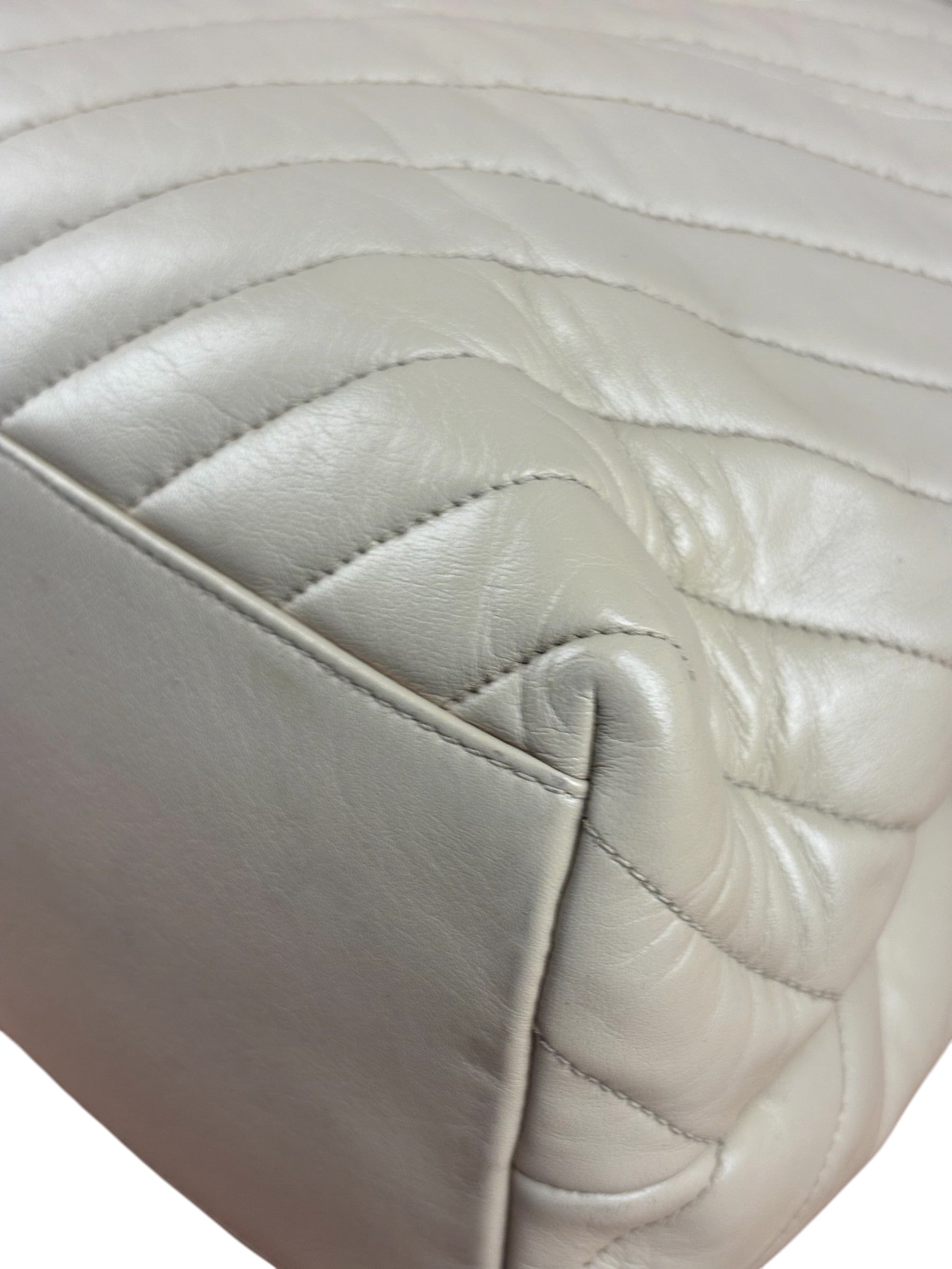 Chanel Tribeca Quilted Leather Tote Bag 2013