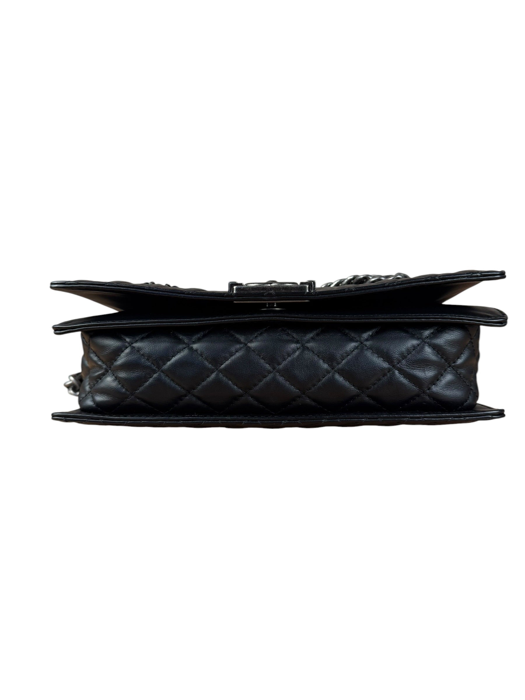 Chanel Black Enchained Boy Bag 2013