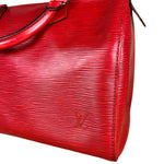 Louis Vuitton Red Epi Speedy 35