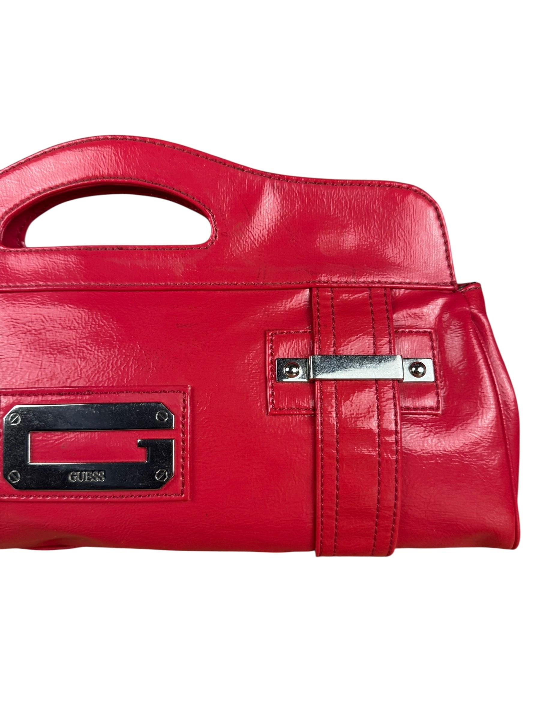 Guess Y2K Pink G Logo Top Handle Bag