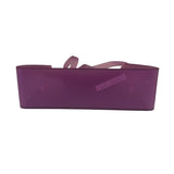 Chanel Vinatge Purple Jelly Rubber Tote Bag