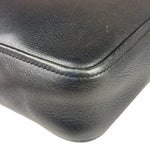 Balenciaga Black Leather Triangle Two-Way Bag