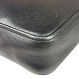 Balenciaga Black Leather Triangle Two-Way Bag