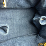 Prada Canapa Denim Tote Bag