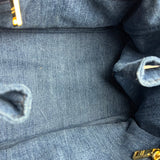 Prada Canapa Denim Tote Bag