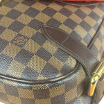 Louis Vuitton Coated Canvas Damier Ebene Highbury Shoulder Bag