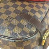 Louis Vuitton Coated Canvas Damier Ebene Highbury Shoulder Bag