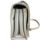Chanel White Leather Mini Shoulder Bag 1992