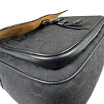 Coach Black Leather Pace Messenger Crossbody Bag