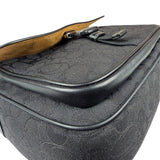 Coach Black Leather Pace Messenger Crossbody Bag
