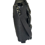 Fendi Black Patent Leather Trim B Bis Shoulder Bag