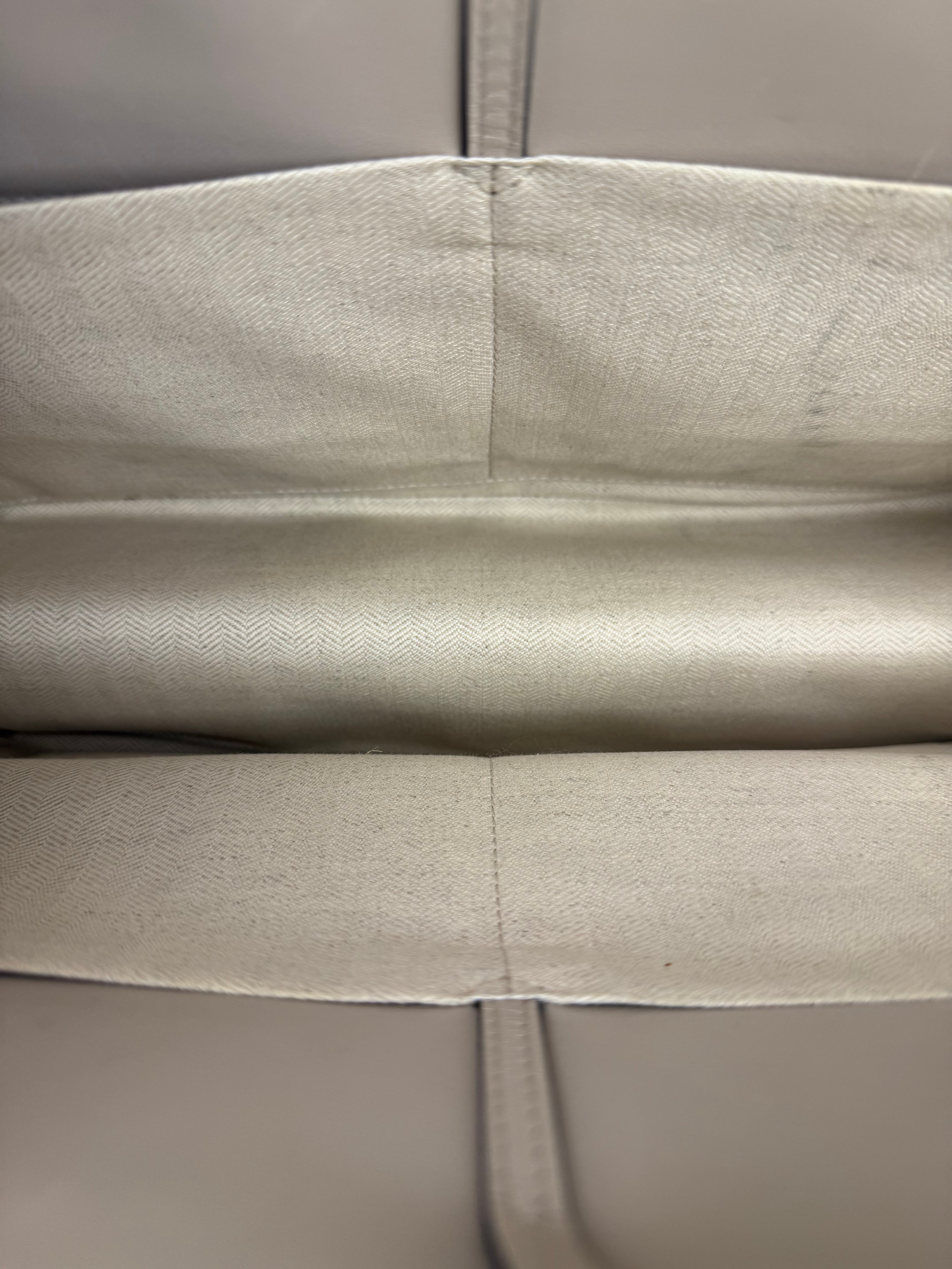 Loewe Beige Pebbled Leather Cushion Tote