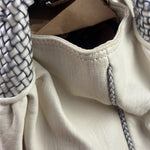 Fendi Vintage White Nappa Leather Spy Shoulder Bag