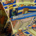 Hermes Yellow Leather Silk'In Classique Long Wallet