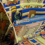 Hermes Yellow Leather Silk'In Classique Long Wallet
