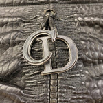 Christian Dior Karenina Leather Handbag Black