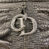 Christian Dior Karenina Leather Handbag Black