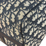 Christian Dior Vintage Navy Trotter Boston Bag