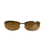 Gucci Vintage GG Web Tinted Sunglasses