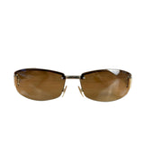 Gucci Vintage GG Web Tinted Sunglasses