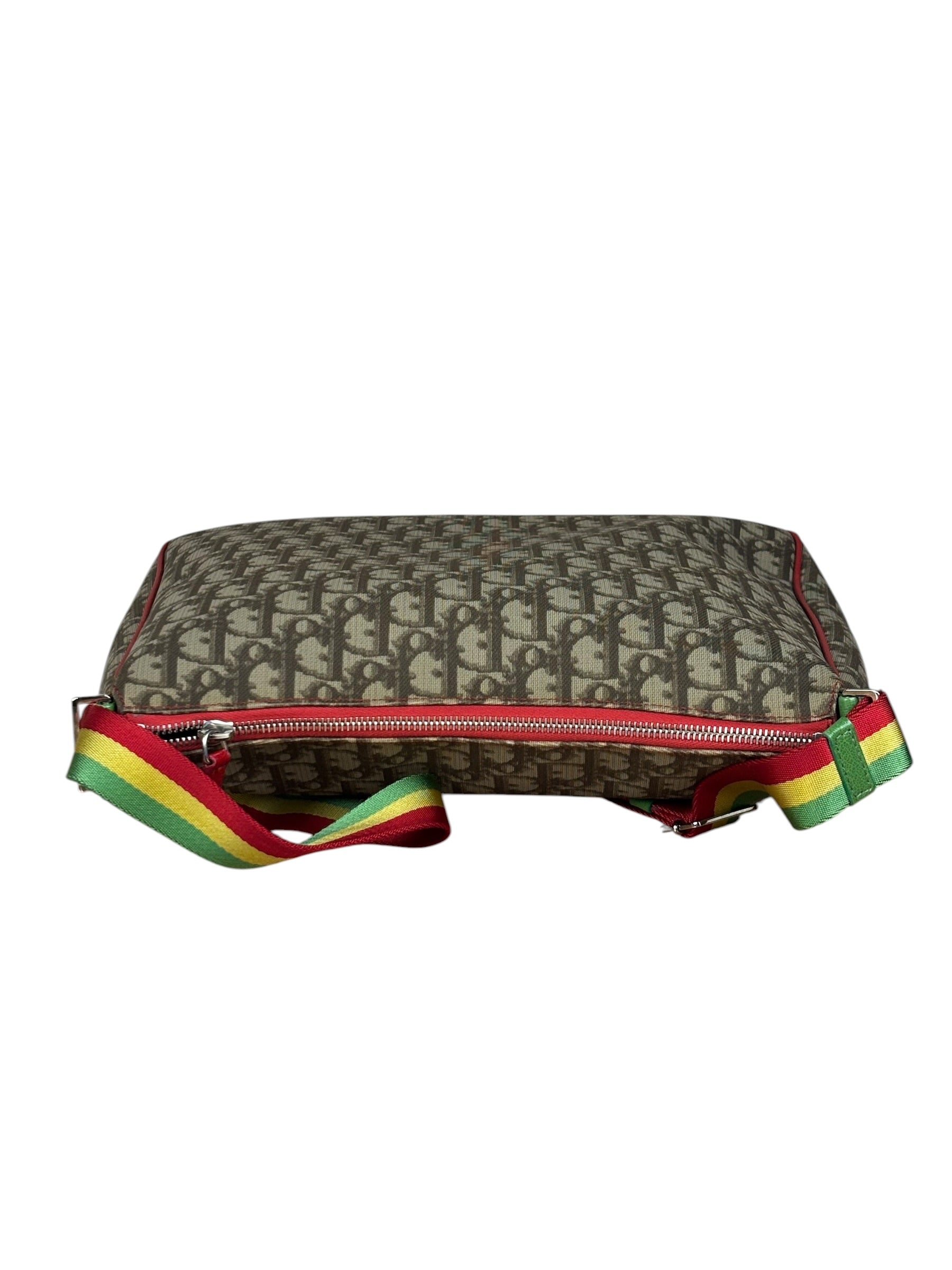 Christian Dior Vintage Rasta Trotter Crossbody Bag