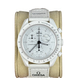 Swatch Omega White Bioceramic MoonSwatch Full Moon - SO33W700