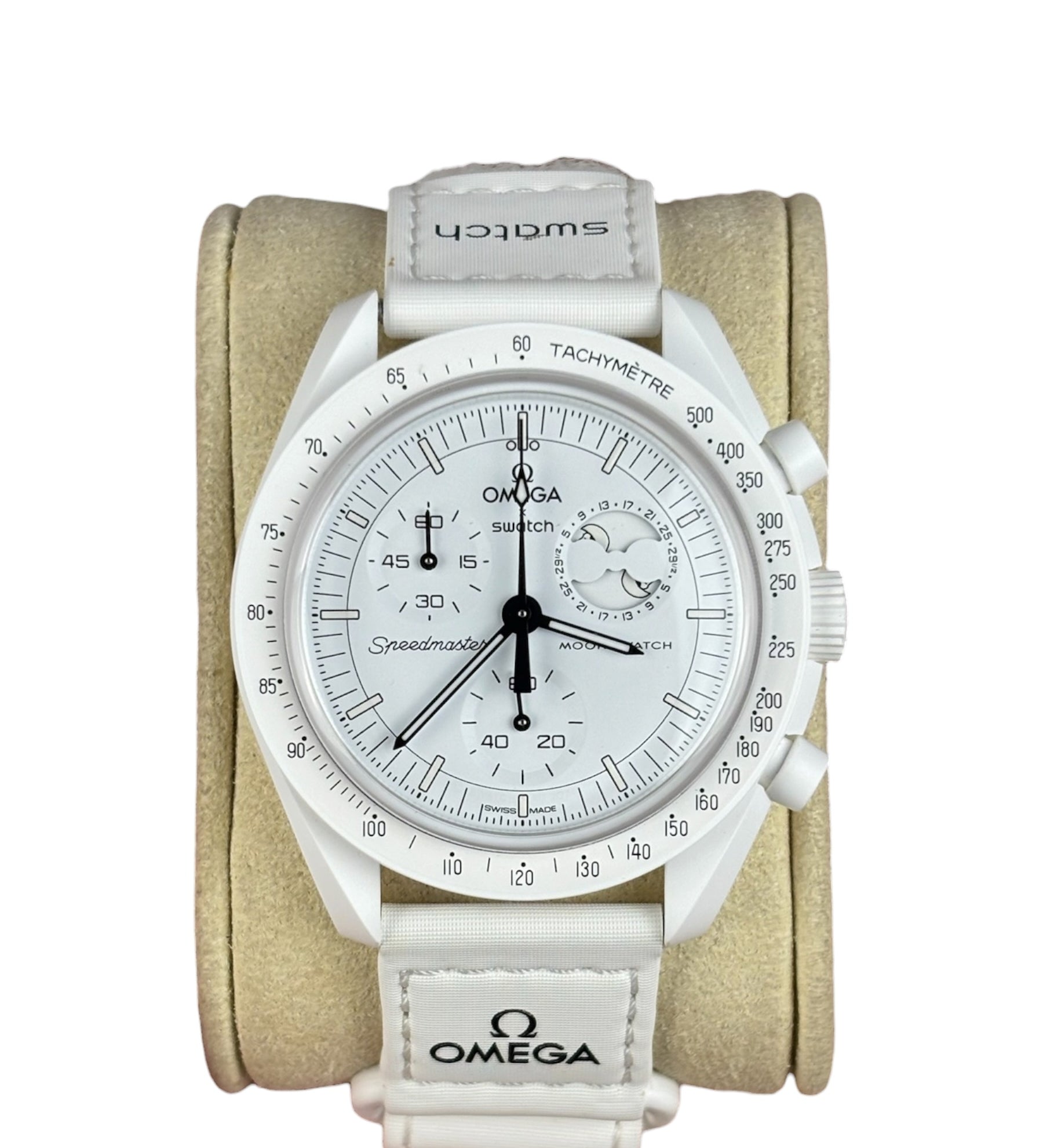 Swatch Omega White Bioceramic MoonSwatch Full Moon - SO33W700