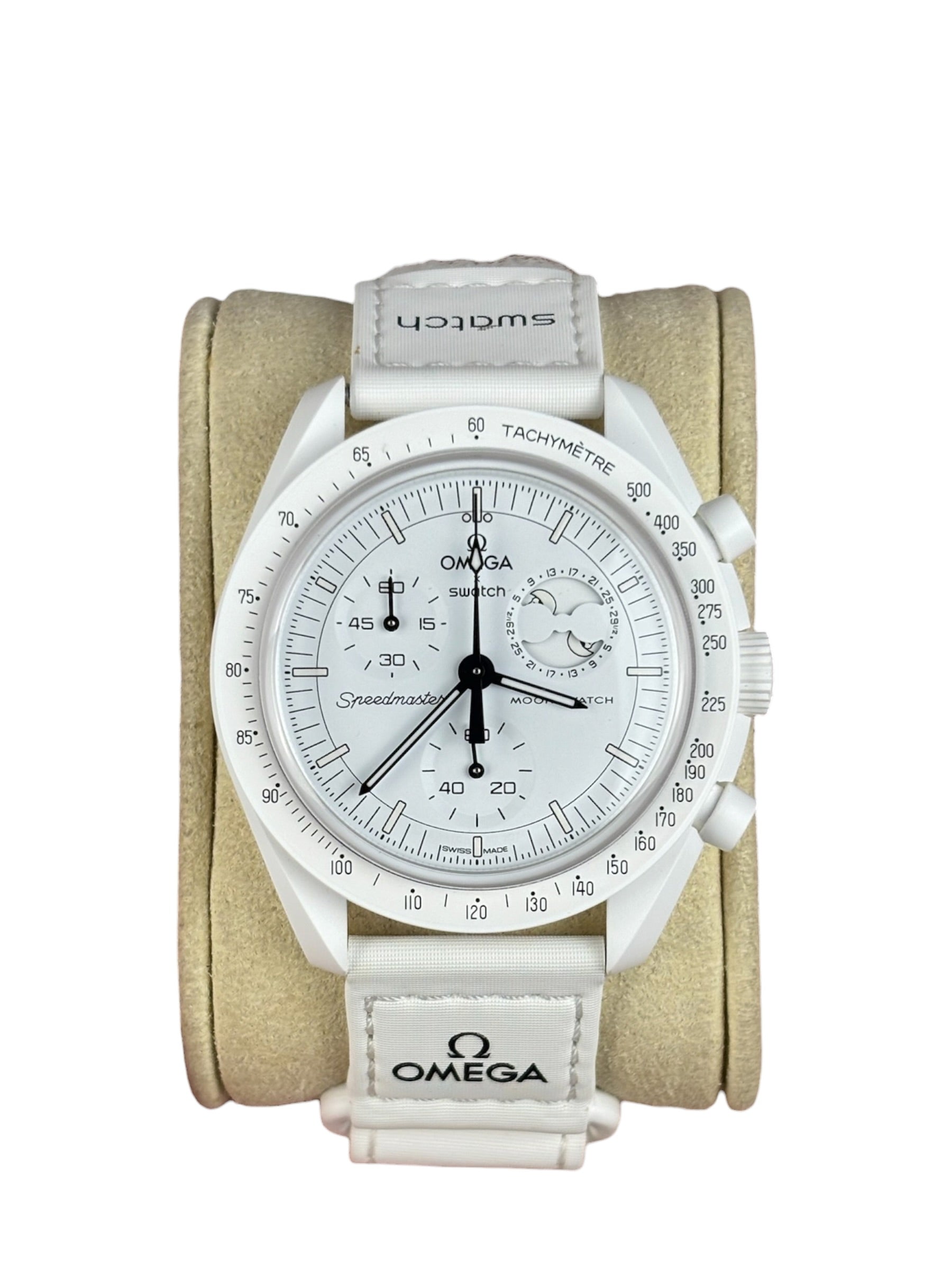 Swatch Omega White Bioceramic MoonSwatch Full Moon - SO33W700