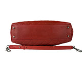 Chanel Red Caviar Quilted Leather French Riviera Hobo Bag 2011