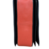 Celine Bicolor Leather Medium Frame Crossbody Bag