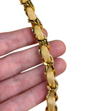 Chanel Beige CC Leather Diana Flap Bag '92