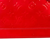 Louis Vuitton Apple Red Vernis Alma Handbag GM