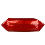 Chanel Red Patent CC Crystal Bon Bon Chain Tote