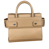 Givenchy Nude Brown Leather Mini Two-Way Handbag