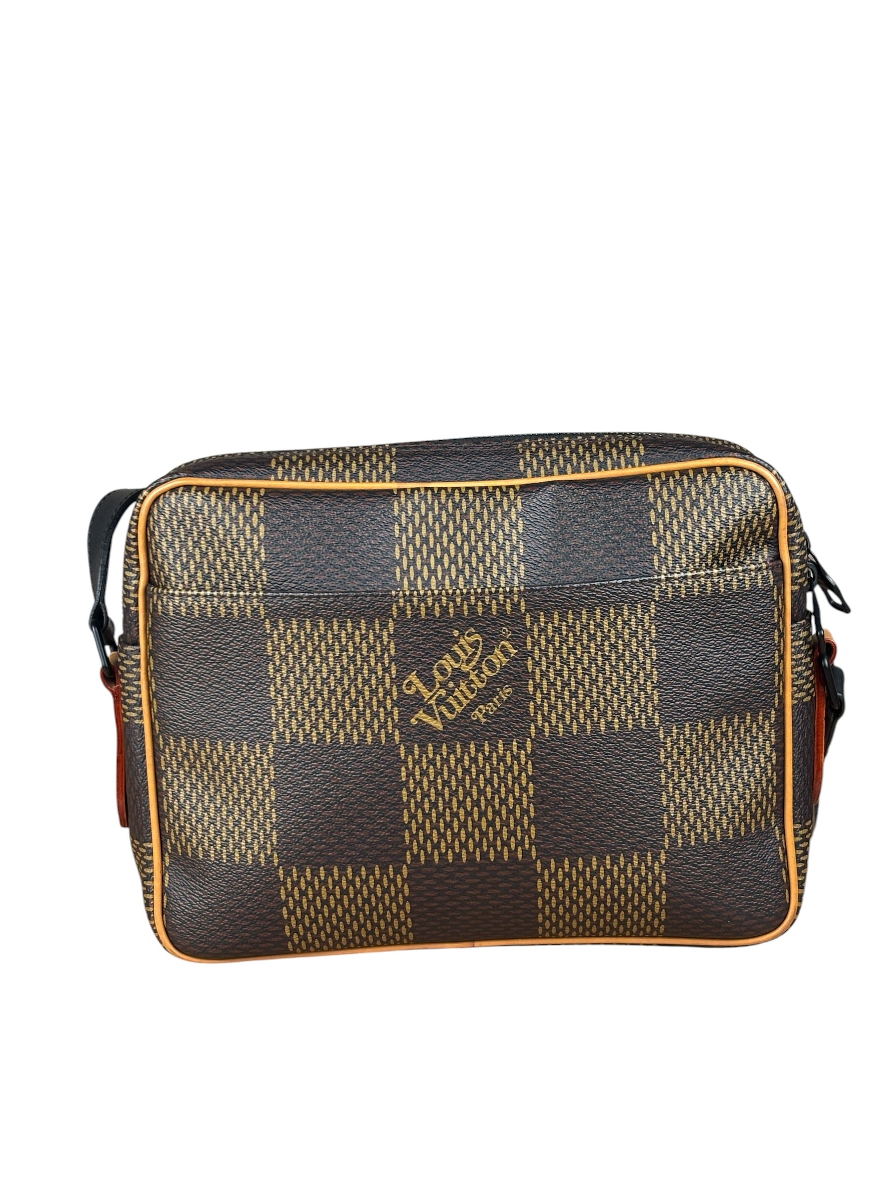 Louis Vuitton x Nigo Nil Giant Damier Ebene Messenger Bag