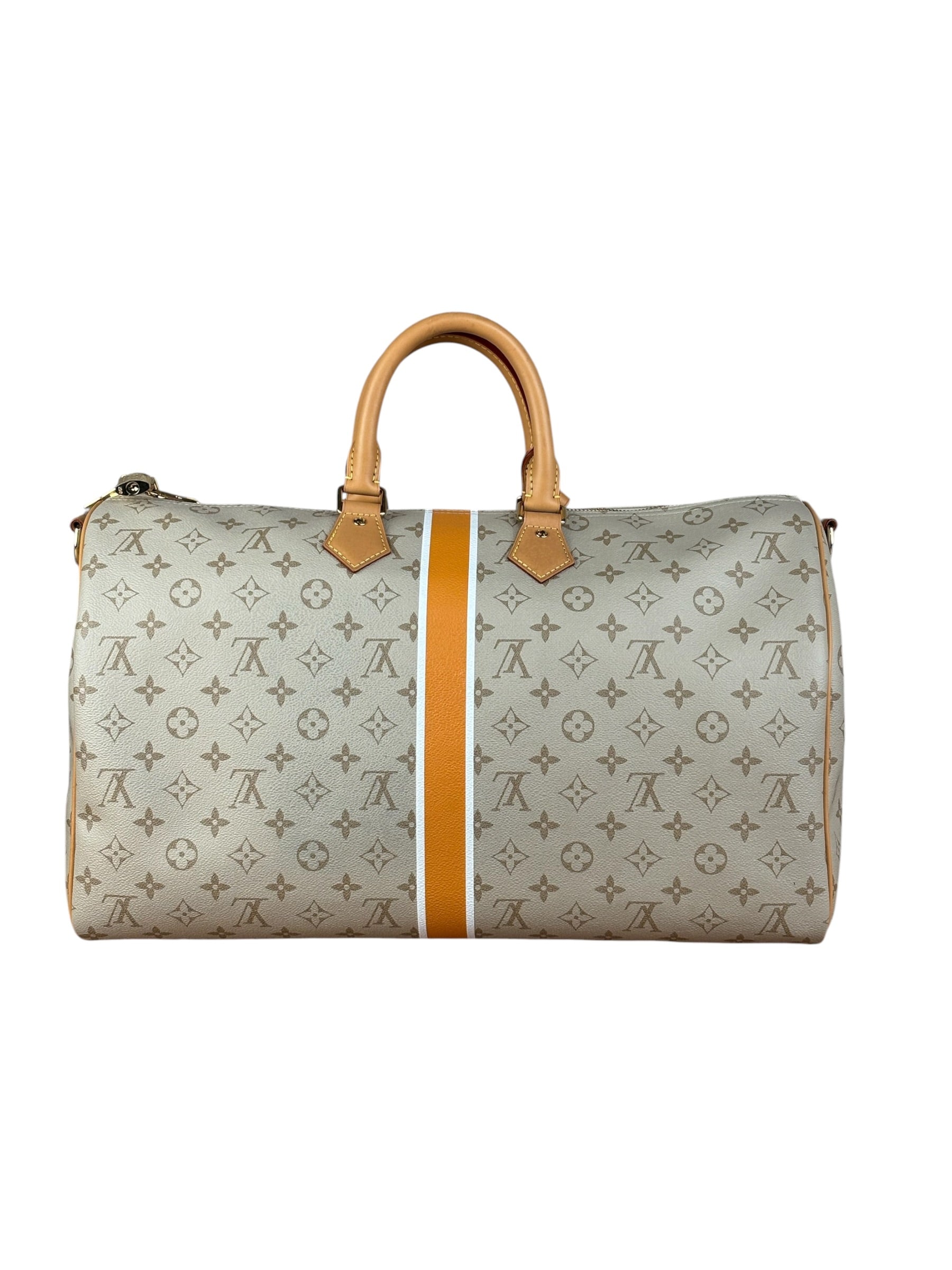 Louis Vuitton Limited Edition Monopaname Keepall Bandouliere 45