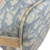 Christian Dior Vintage Trotter Canvas Mini Boston Bag