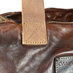 Campomaggi Dark Brown Leather 2 Way Tote