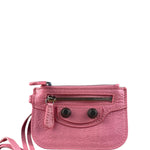 Balenciaga Le Cagole Zip Pouch Pink