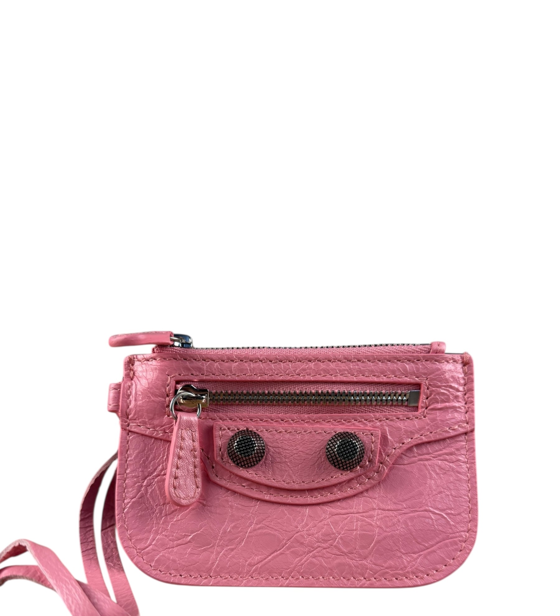 Balenciaga Le Cagole Zip Pouch Pink