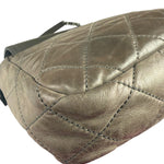 Chanel Bicolor Quilted Leather Chain Flap Bag 2011