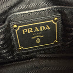 Prada Nappa Leather Ruffle Hobo Shoulder Bag