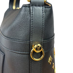 Louis Vuitton Black Leather Cruiser Handbag
