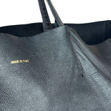 Celine Yellow/Black Leather Horizontal Cabas Tote