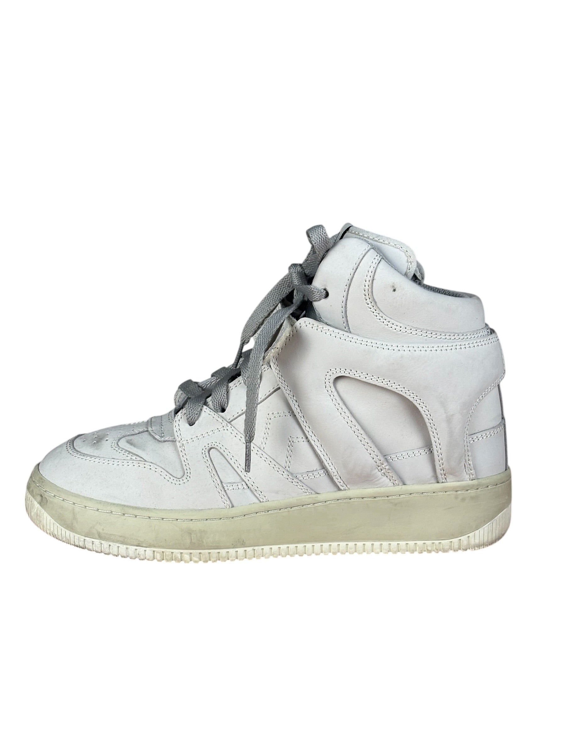 Isabel Marant Brooklee leather High-Top Sneakers