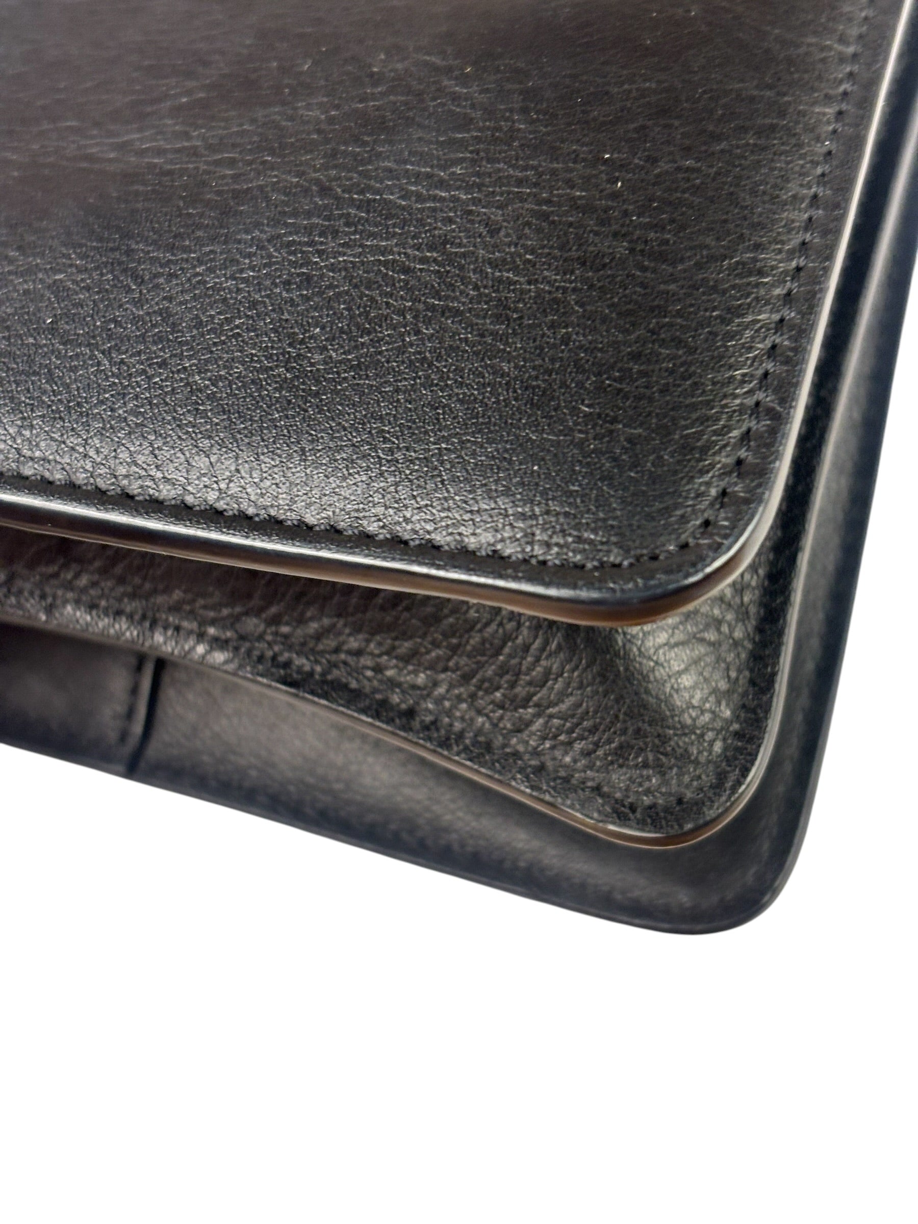 Chloe Black Suede/Leather Faye Bracelet Crossbody Bag
