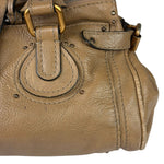 Chloe Brown Leather Paddington Shoulder Bag